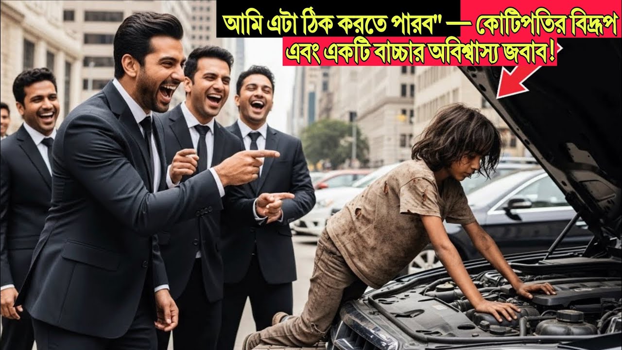 অহংকার ও প্রতিভার লড়াই: যখন এক পথশিশু কোটিপতির দর্প চূর্ণ করল | Salma Voice 