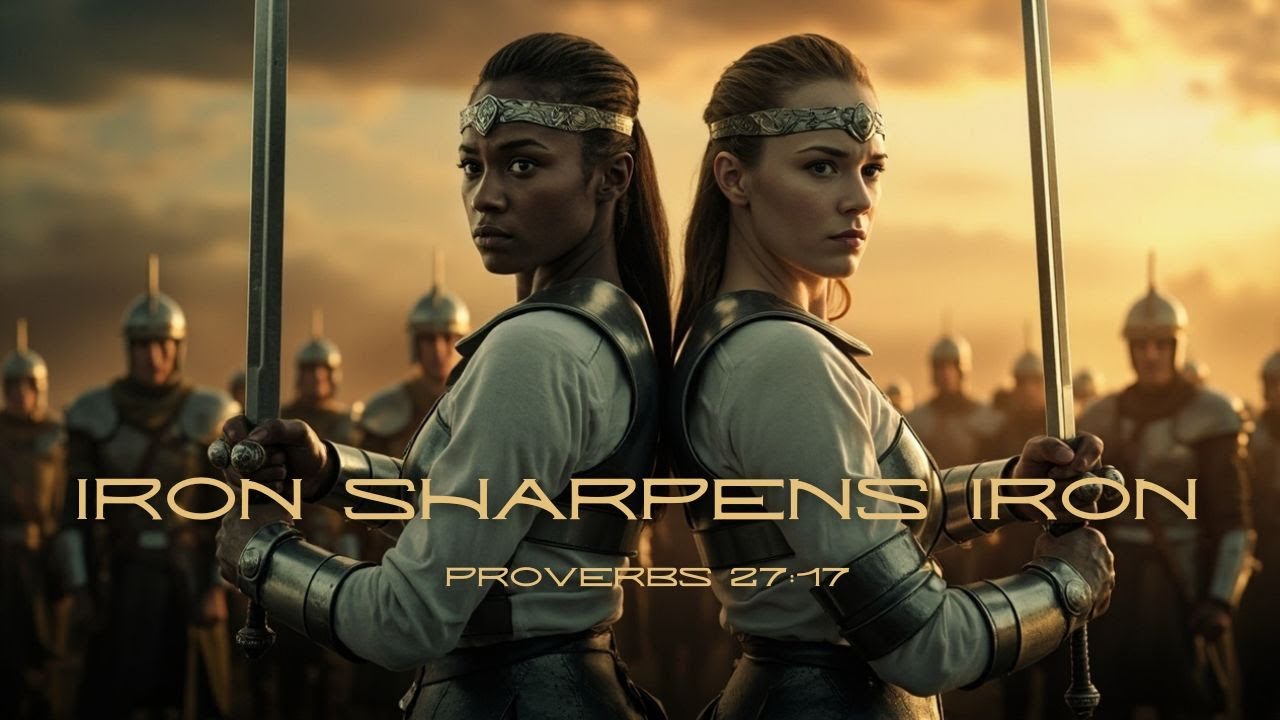 ⚔️ Iron  Sharpens Iron ⚔️  | Strengthen One Another | Proverbs 27:17 | John 13:34