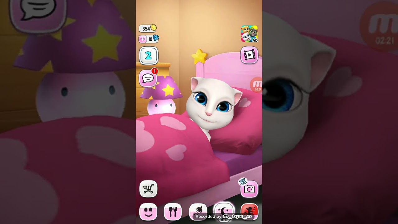 Gameplay of my talking Angela // First time playing my talking Angela;