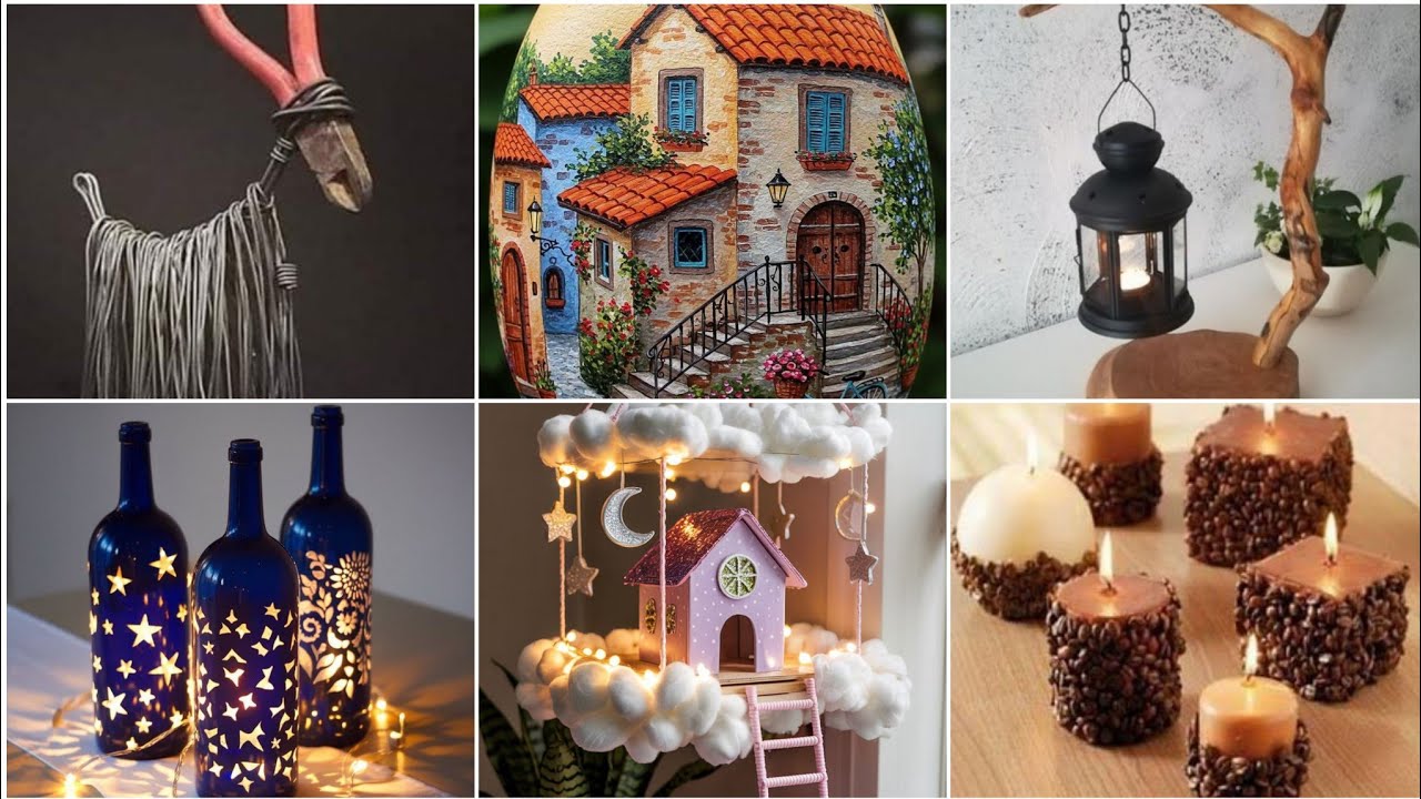 Demanding and very useful DIY home decor crafting ideas.
