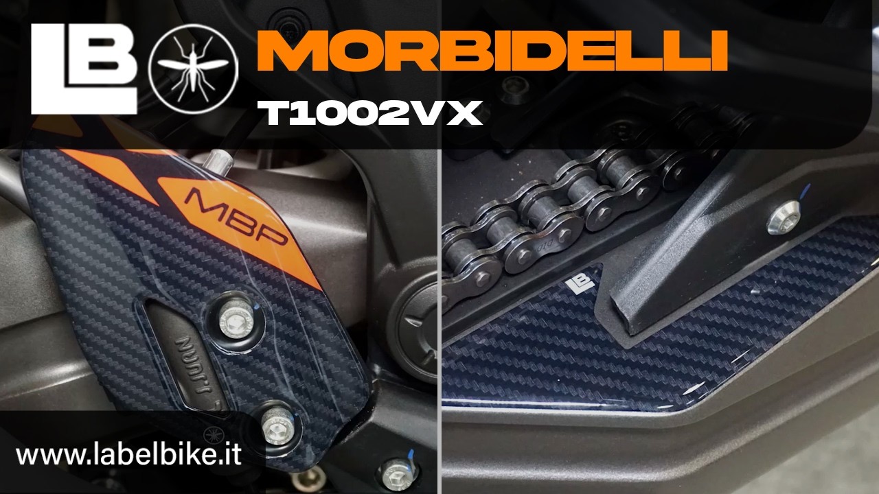 Morbidelli T1002VX 2025 3D Heel Guard Stickers | Fast Install