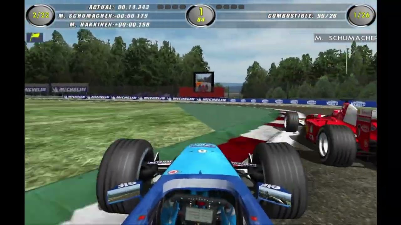 #Robo y por fin se acaba esta temporada F1 2001 #8