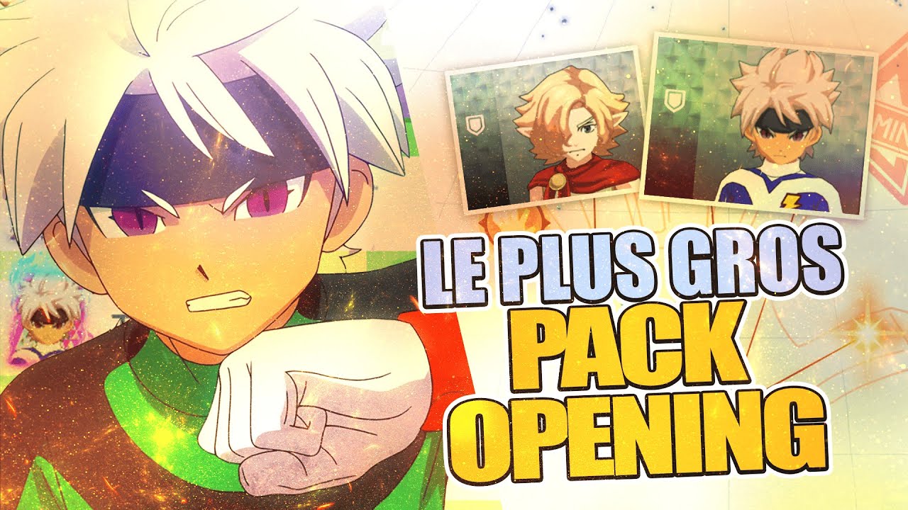 THE BIGGEST HERO PACK OPENING in Inazuma Eleven Victory Road!
