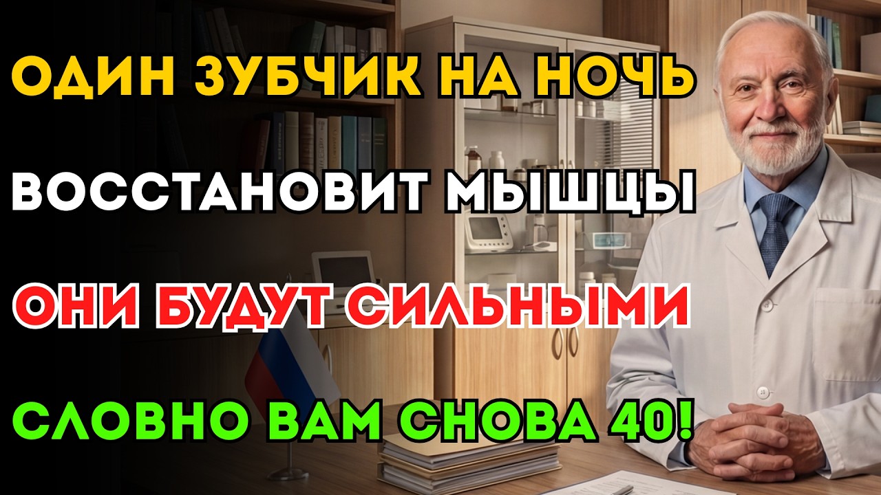 Забудьте про яйца! Эта белковая еда нарастит мышцы после 70 лет в 10 раз быстрее.