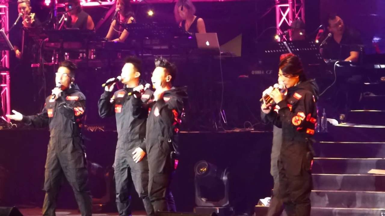 [20150702] 鄭伊健, 陳小春, 謝天華, 錢嘉樂, 林曉峰 - 消失的光 (Time of Disappearance) @ Brotherhood of Men 2016 Live