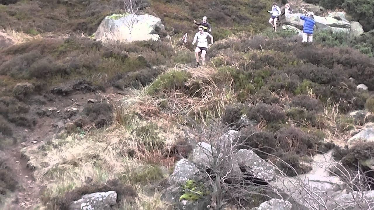 Ilkley Moor Fell Race 2013 pt1
