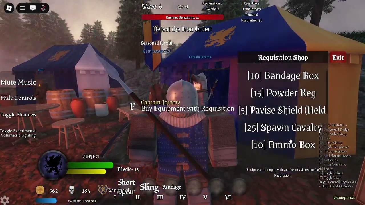 Men at Arms Gameplay
