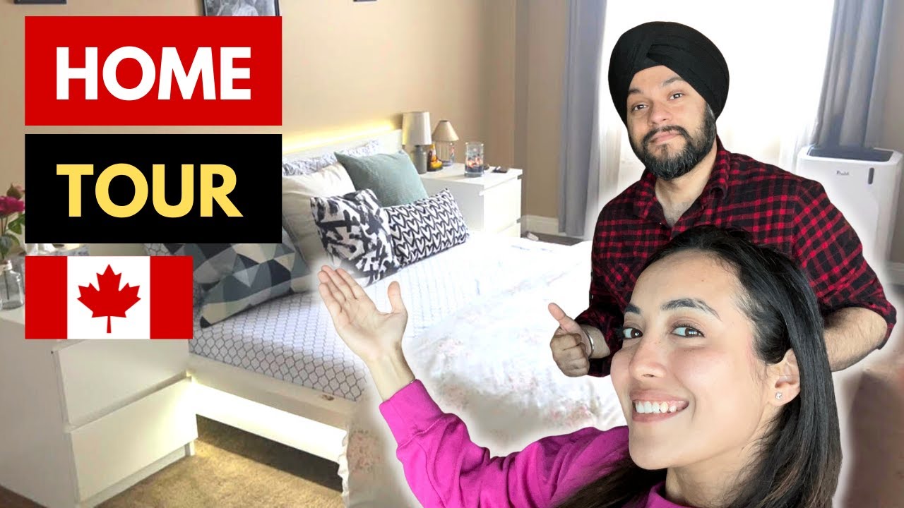 Apartment Tour in Canada| Cost of Renting in Canada | with @GursahibSinghCanada  and Jasmine