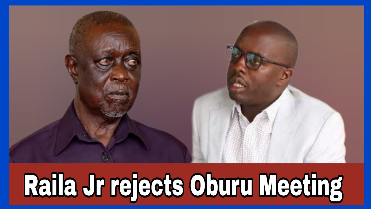 Raila Junior rejects Oburu Odinga Crisis Meeting after Ruto appointed Ida Odinga to government job