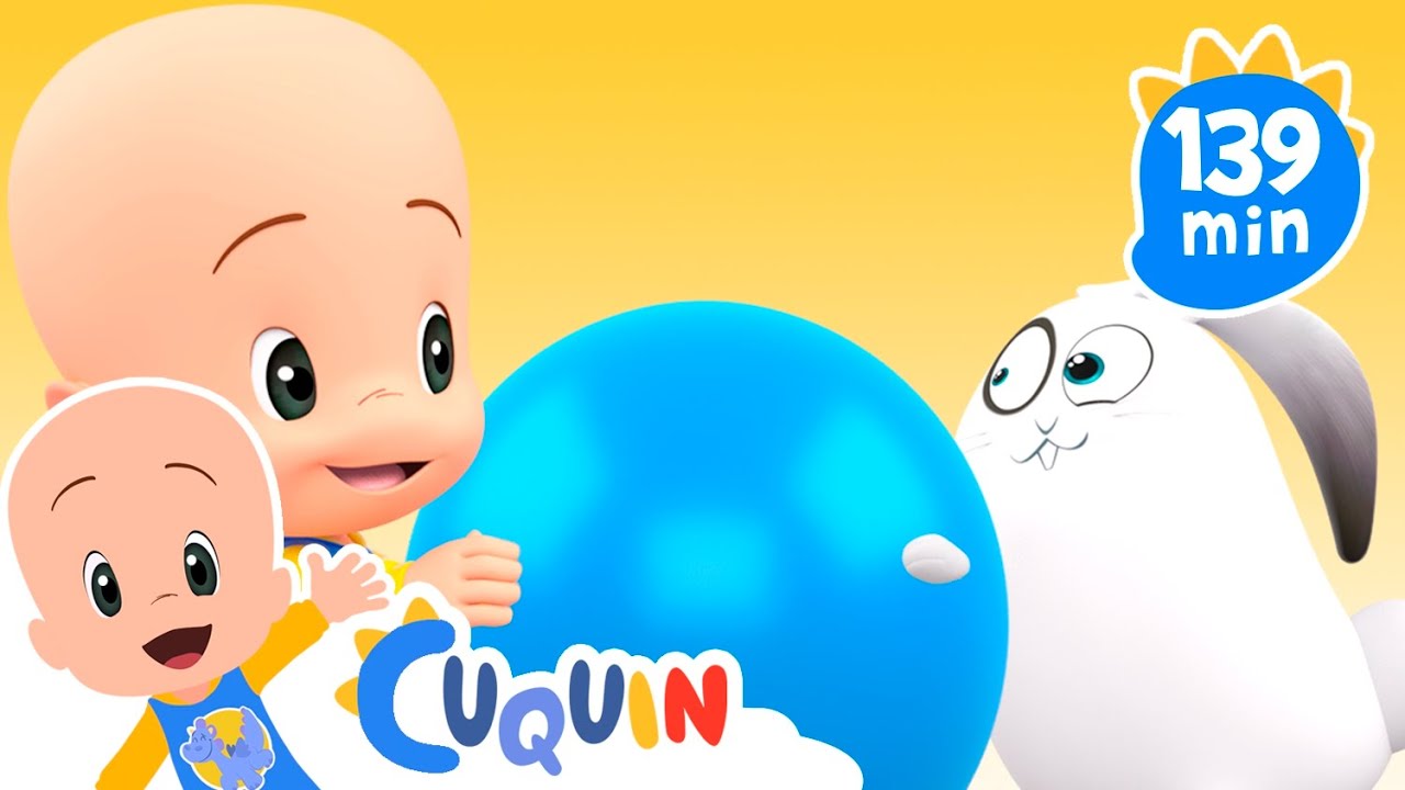 A bola Azul de Cuquin 🔵 Aprenda cores e muito mais com os videos educativos de Cleo e Cuquin