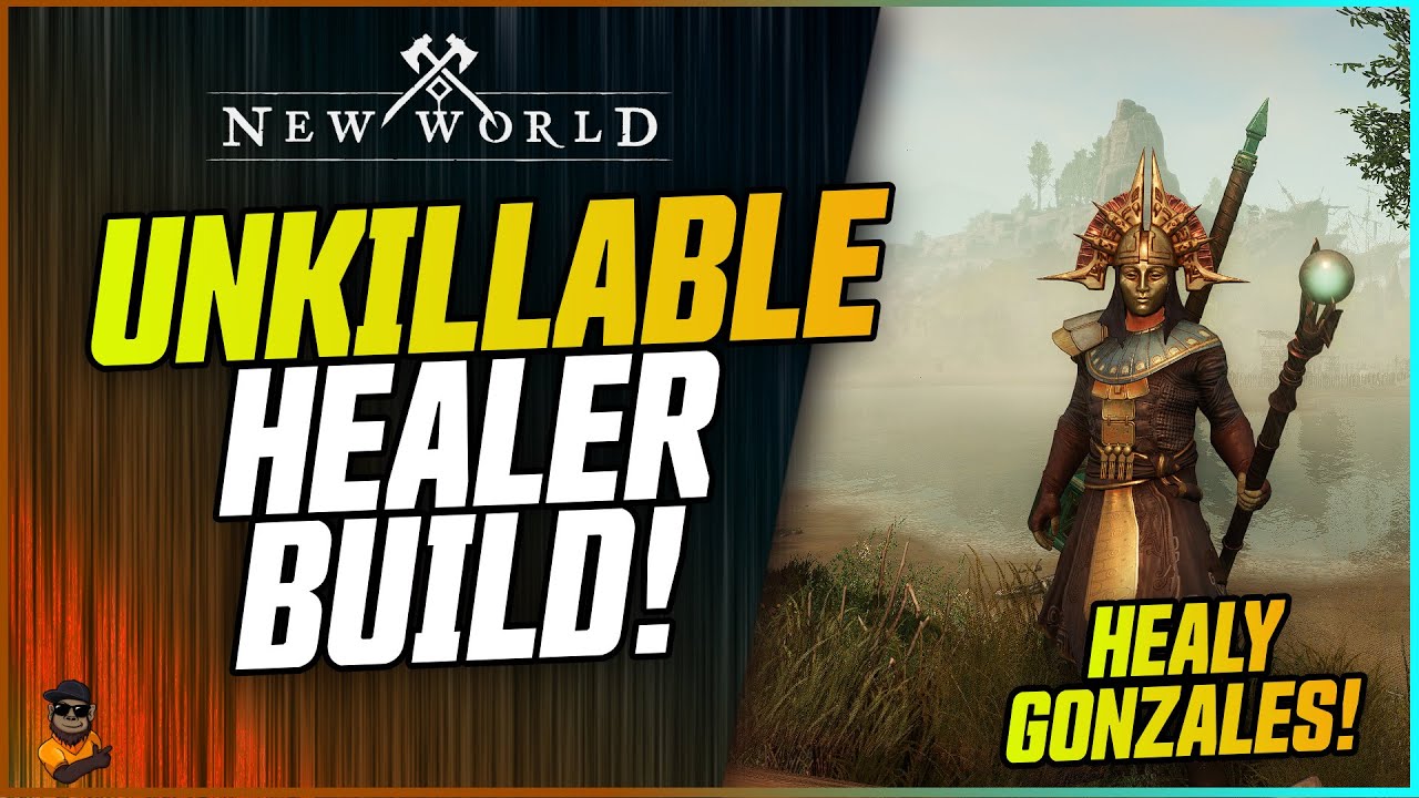 NEW WORLD - Best Healer Build  - Healy Gonzales - You Are Immortal!