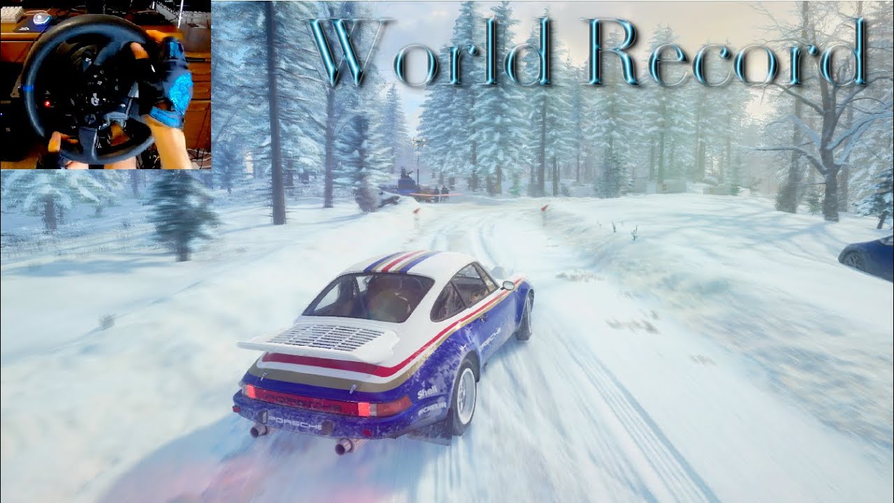 World Record #9 | Porsche 911 SC RS Group.B MAX ATTACK Steering Wheel Gameplay | DiRT Rally 2.0