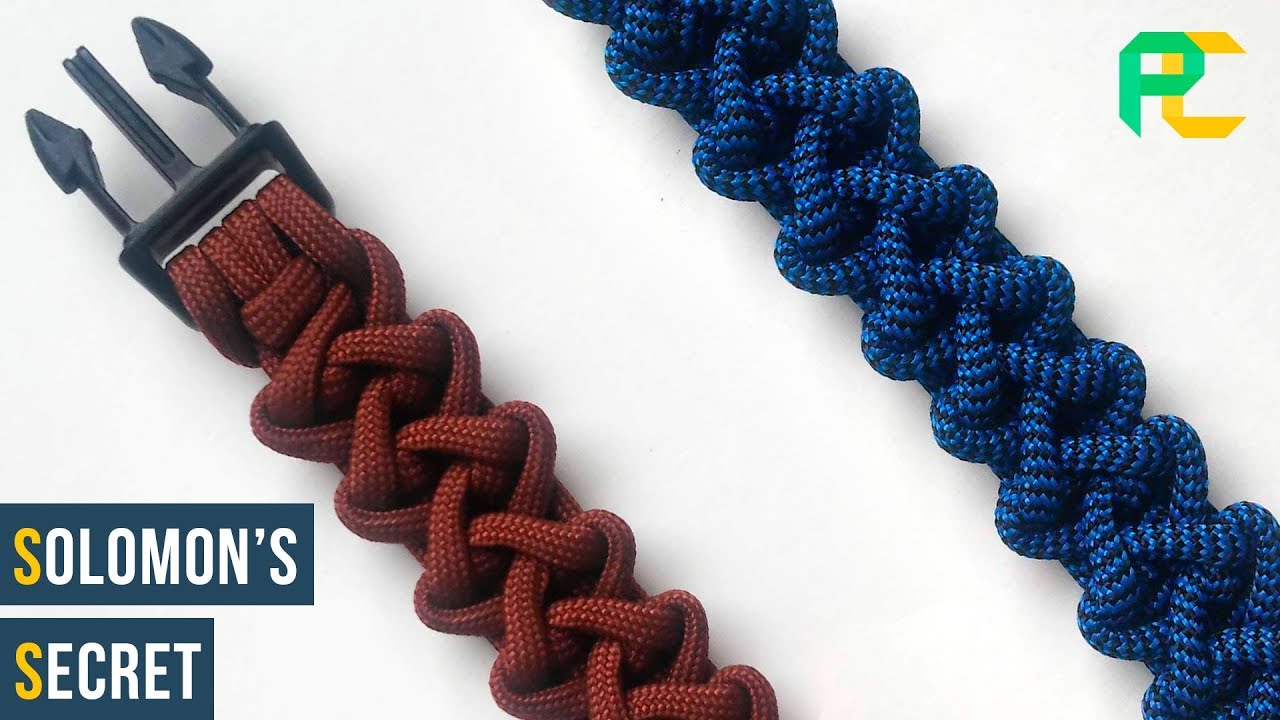 How to make Solomon's Secrets Variation | Paracord Bracelet tutorial