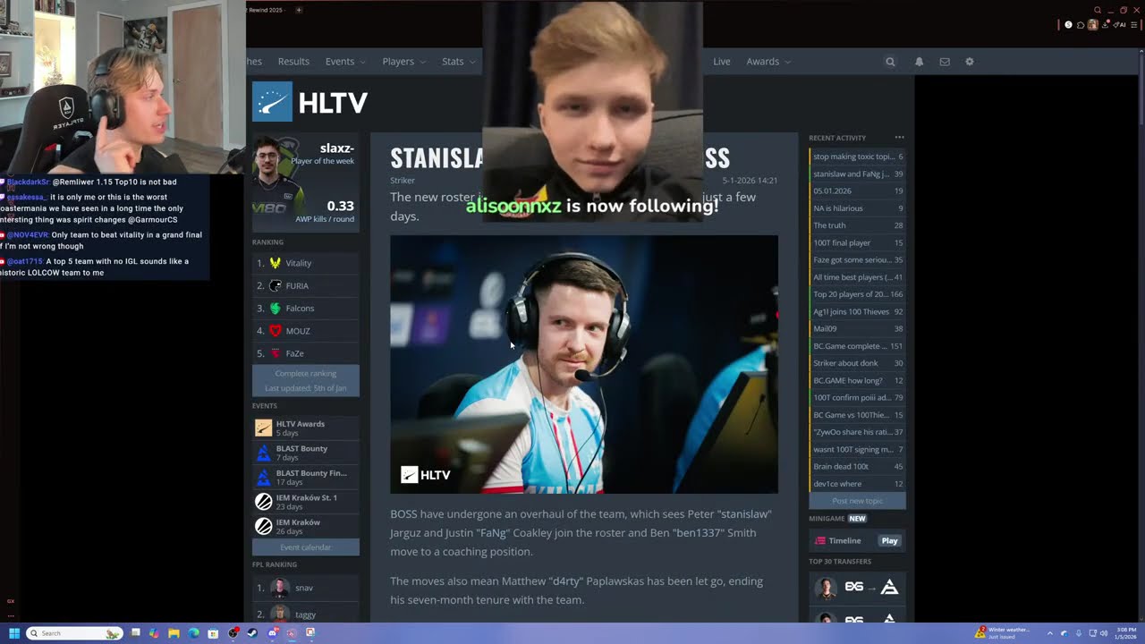 ROSTERMANIA UPDATES | CS2 REWIND 2025
