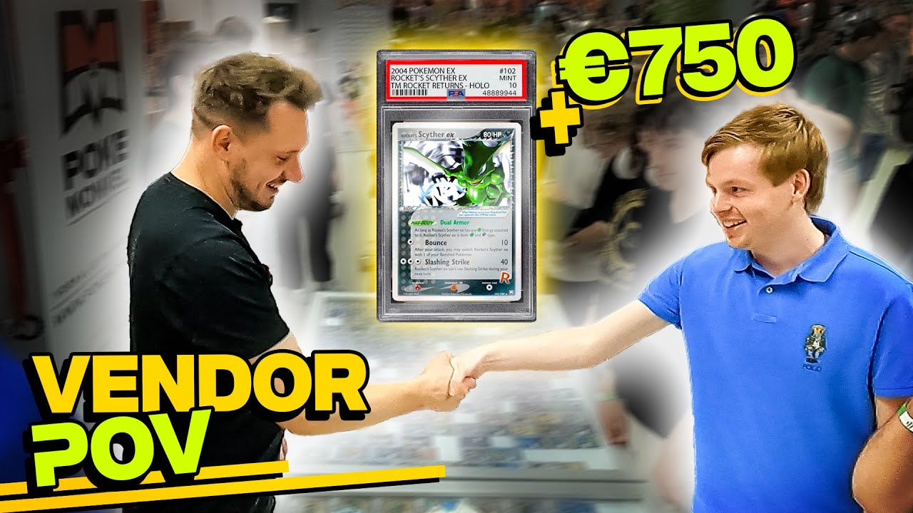 Vendor POV | Pokégarden Dag 1 | Een deal van €750!
