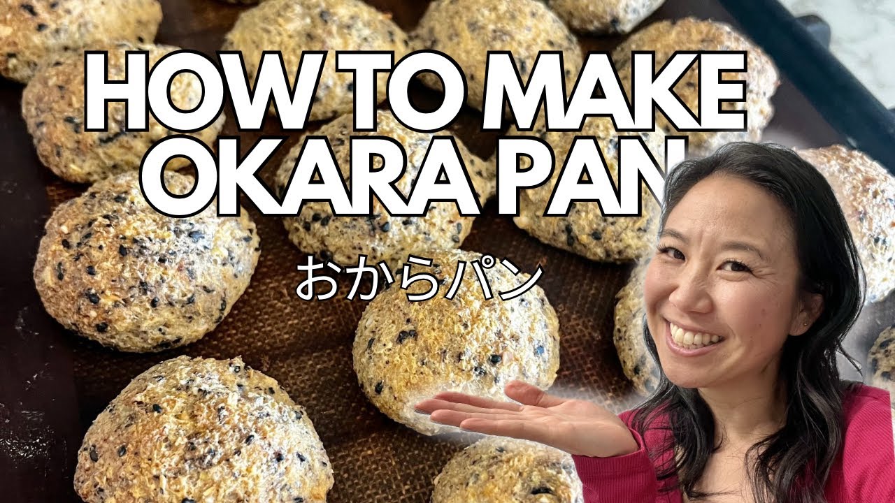 MUST TRY Healthy breakfast recipe - Delicious Japanese okara bread おからパン