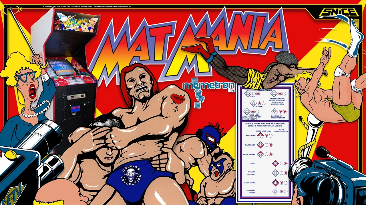 Mat Mania MiSTer FPGA Wallpaper