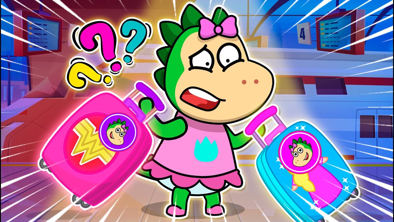 🚂 Fire Spike's Train Adventure with a Baggage Mix-Up! 🧳 and other Fun Stories by Fire Spike
