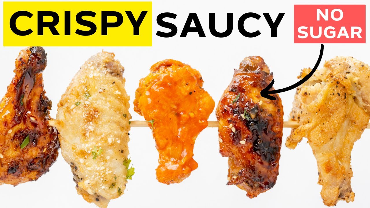 Restaurant Quality LOW CARB Wings AT HOME