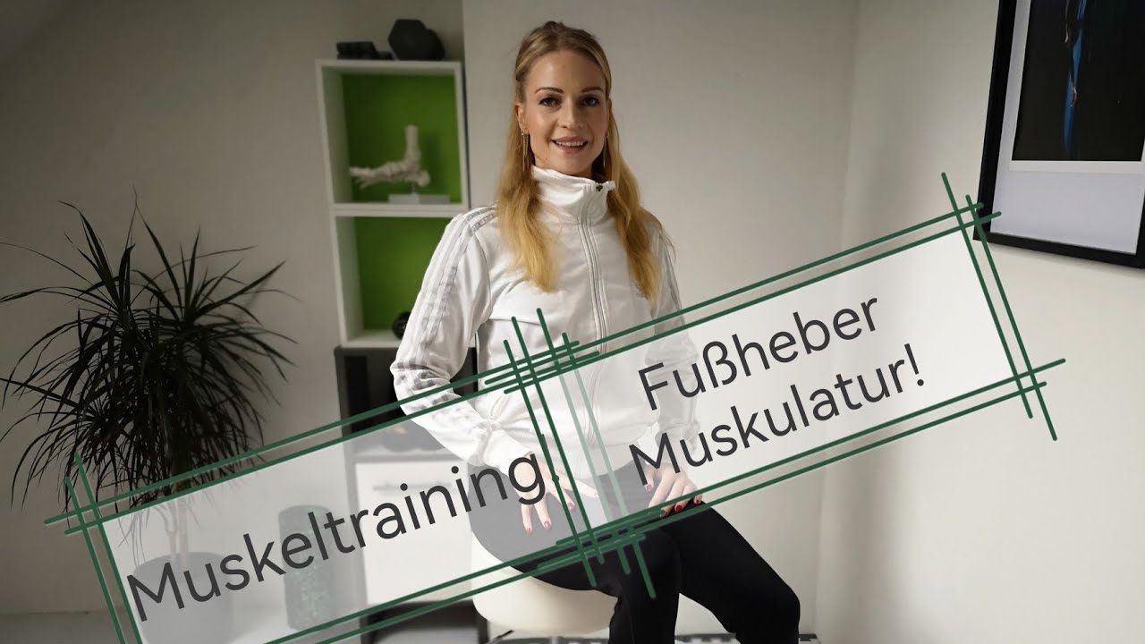 Fußheber Muskulatur im Sitzen trainieren für eine verbesserte Schwungphase und initialem Kontakt!