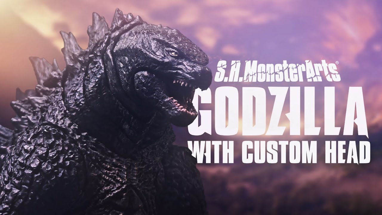 S.H. MonsterArts Custom Godzilla 2014 Review!
