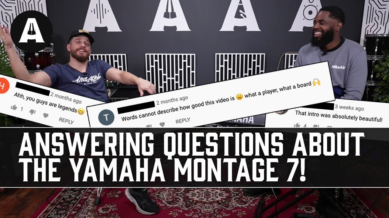 Replying to Comments from our Yamaha Montage 7 Video! | Mike Patrick Q&A