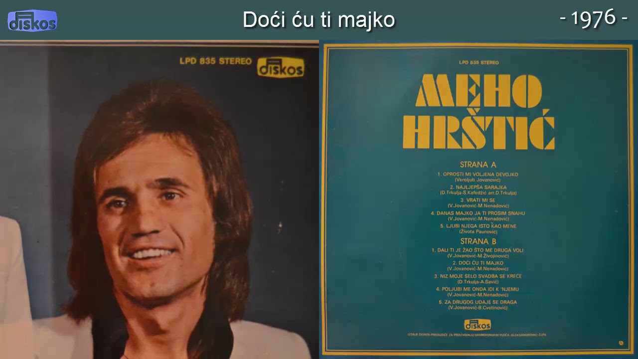 Meho Hrstic - Doci cu ti majko - (Audio 1976)