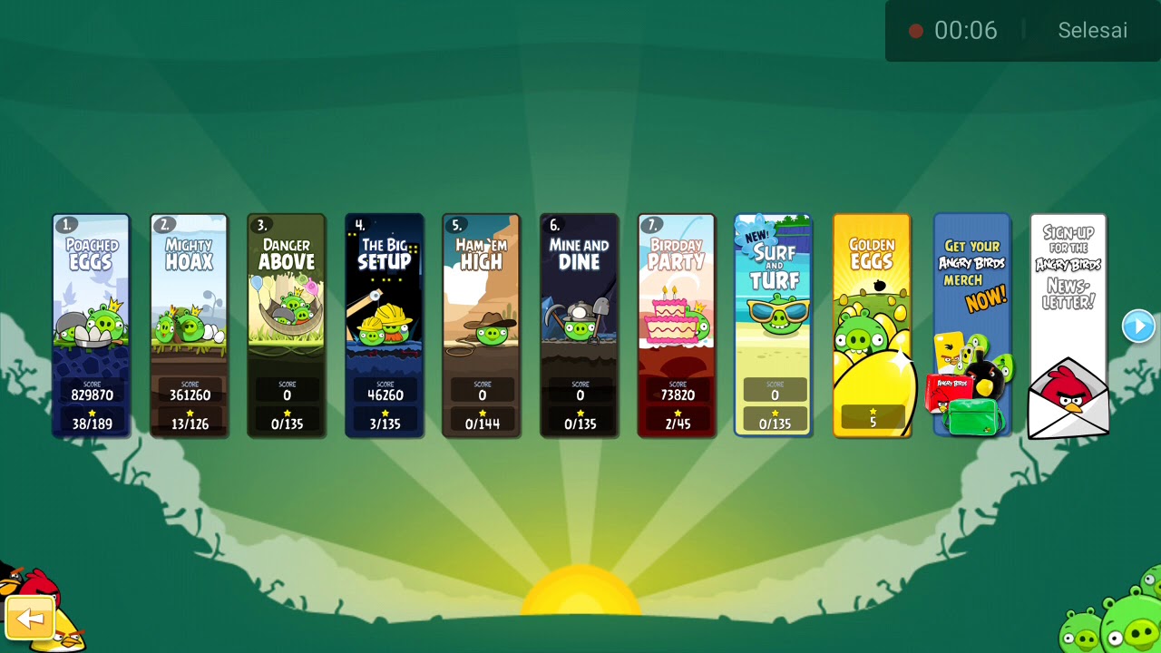 angry birds version 2.1.1