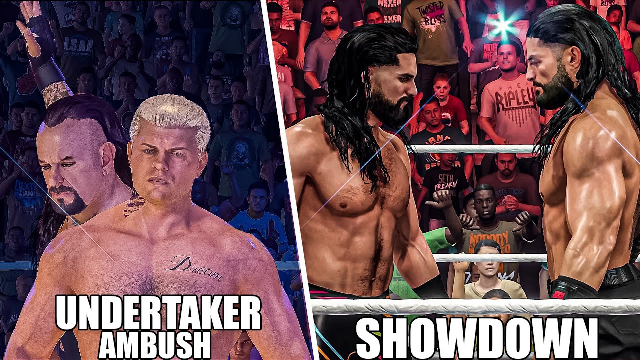 20 Epic Cutscenes In WWE2K23 Universe Mode!