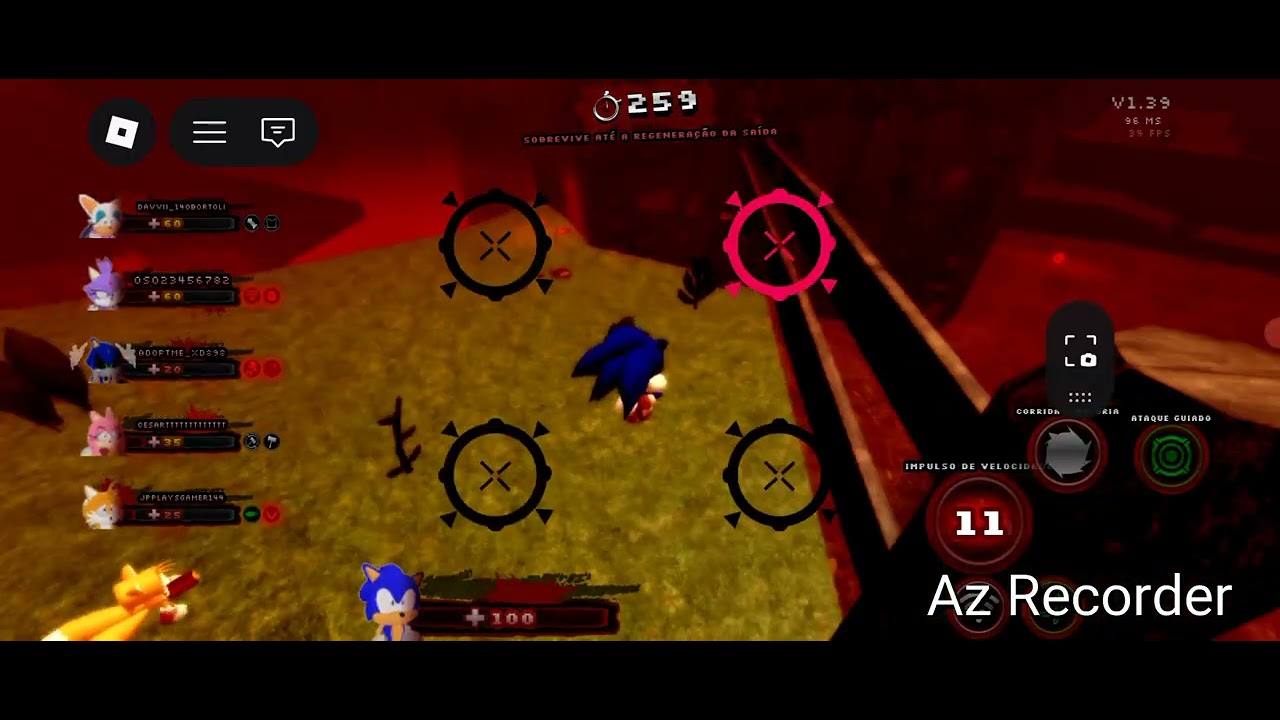 Gameplay de Sonic(Sonic.EXE:The Disaster Eclipiced 1.39)[e sim,eu estou usando outro aplicativo]