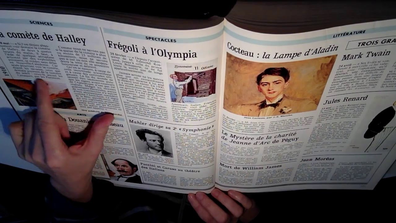 L'Aventure du XXe siècle #2 - Page turning Whispering - ASMR FR