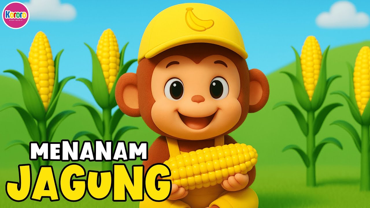 Lagu Anak Anak - Lagu Menanam Jagung di Kebun Kita - Lagu Anak & Balita Terbaru Paling Viral