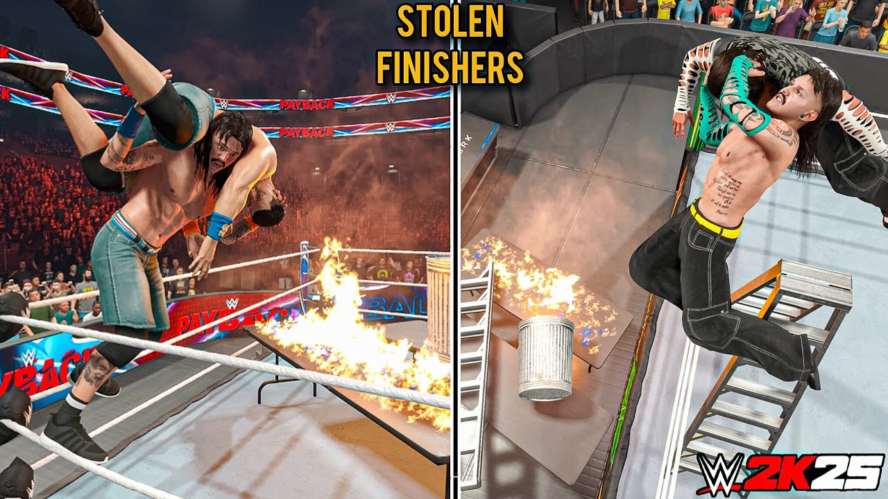 Грязный Доминик Мистерио УКРАЛ 40 финишеров в WWE 2K25!!