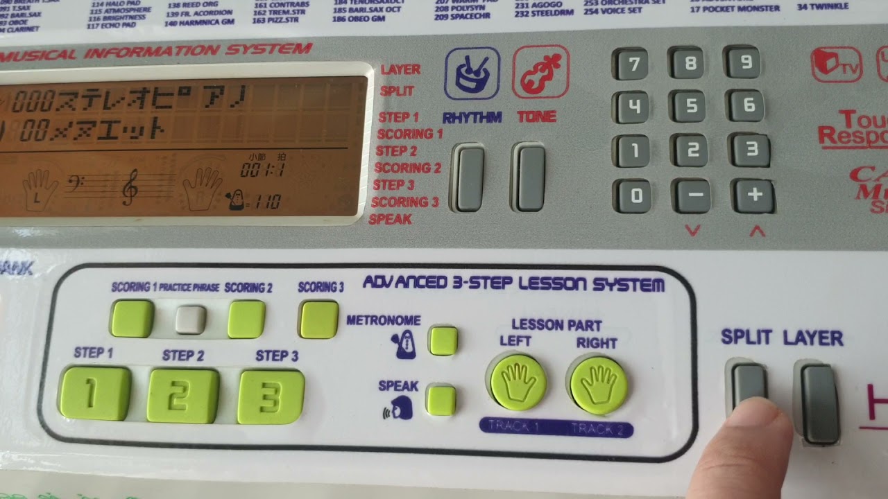 Hướng dẫn sử dụng đàn Organ casio LK58 nội địa nhật ( transpose lk-58 cực dễ)