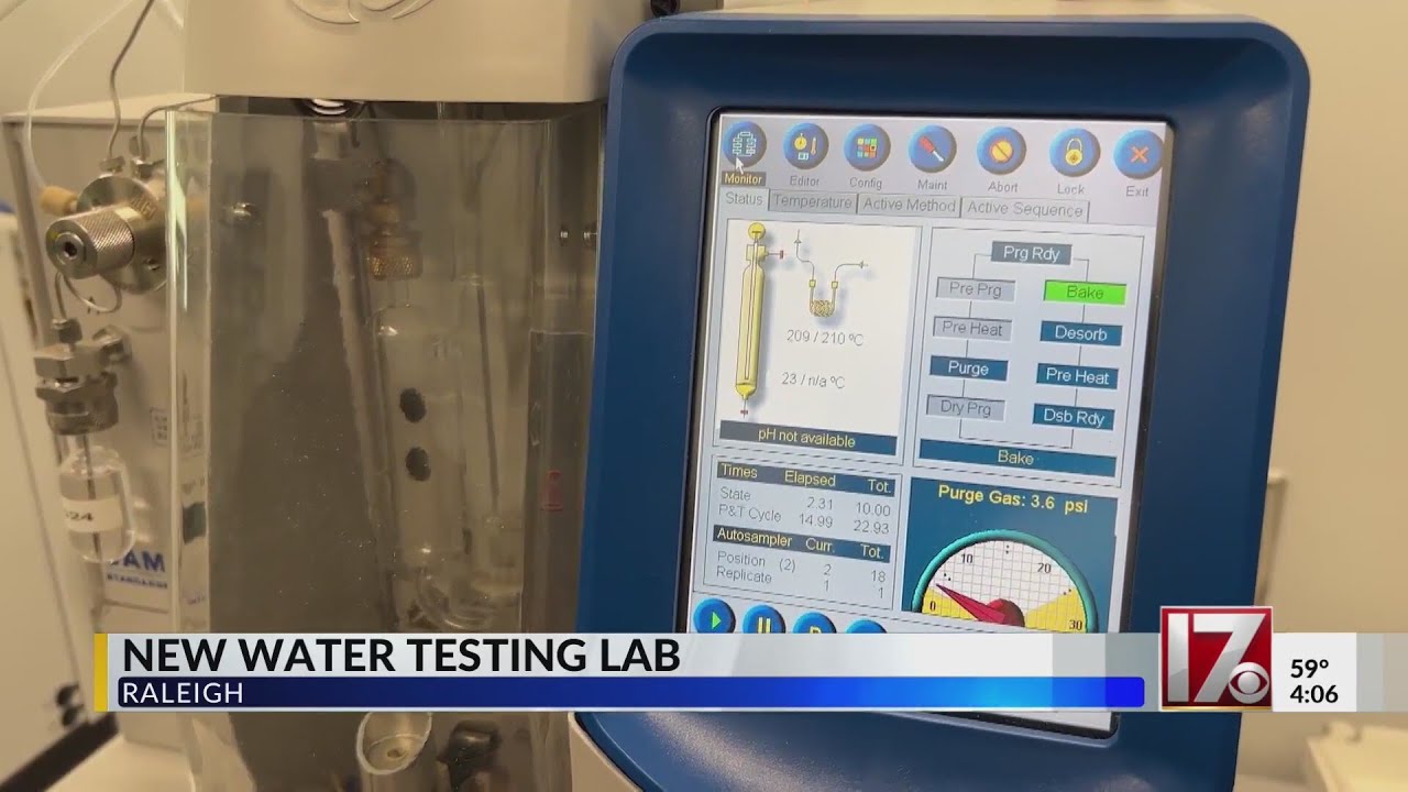 New water testing lab in Raleigh