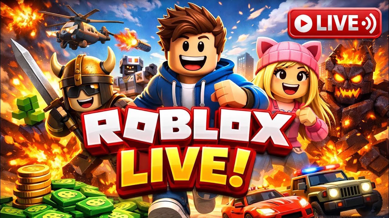 🔴Live Playing With Viewers On The Stream #robloxlive #roblox #short