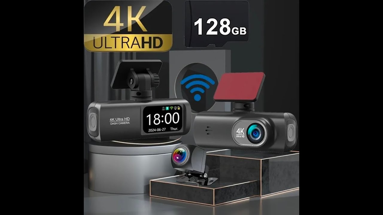 Discovery 4K Ultra HD Car Dash Cam V22 с WiFi