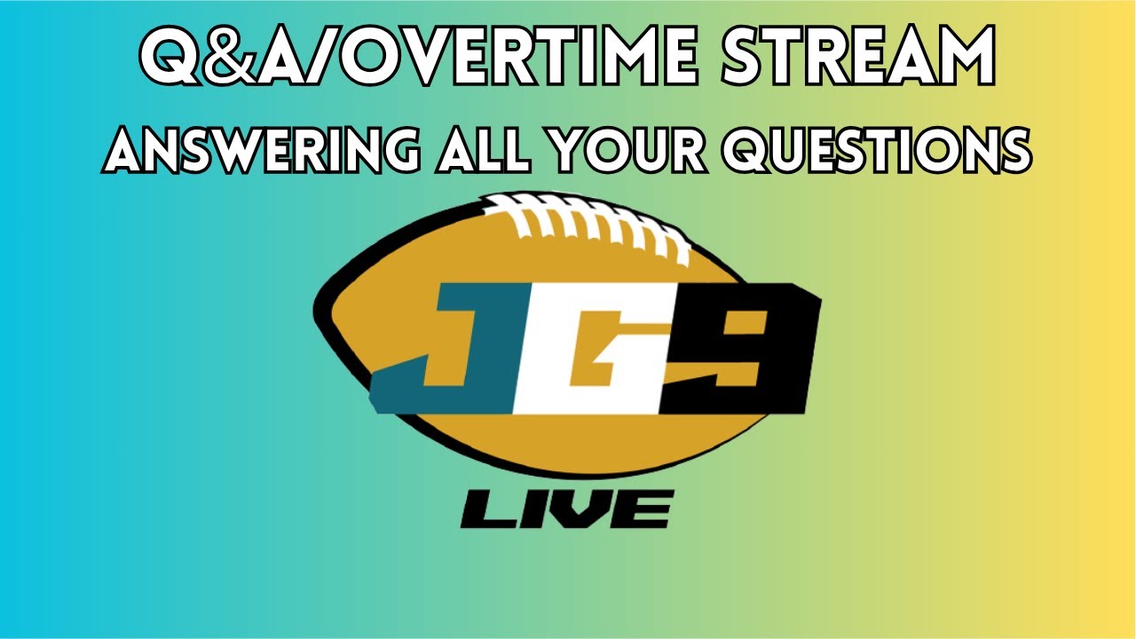 JG9 Q&A/Overtime Stream | 3/13/26