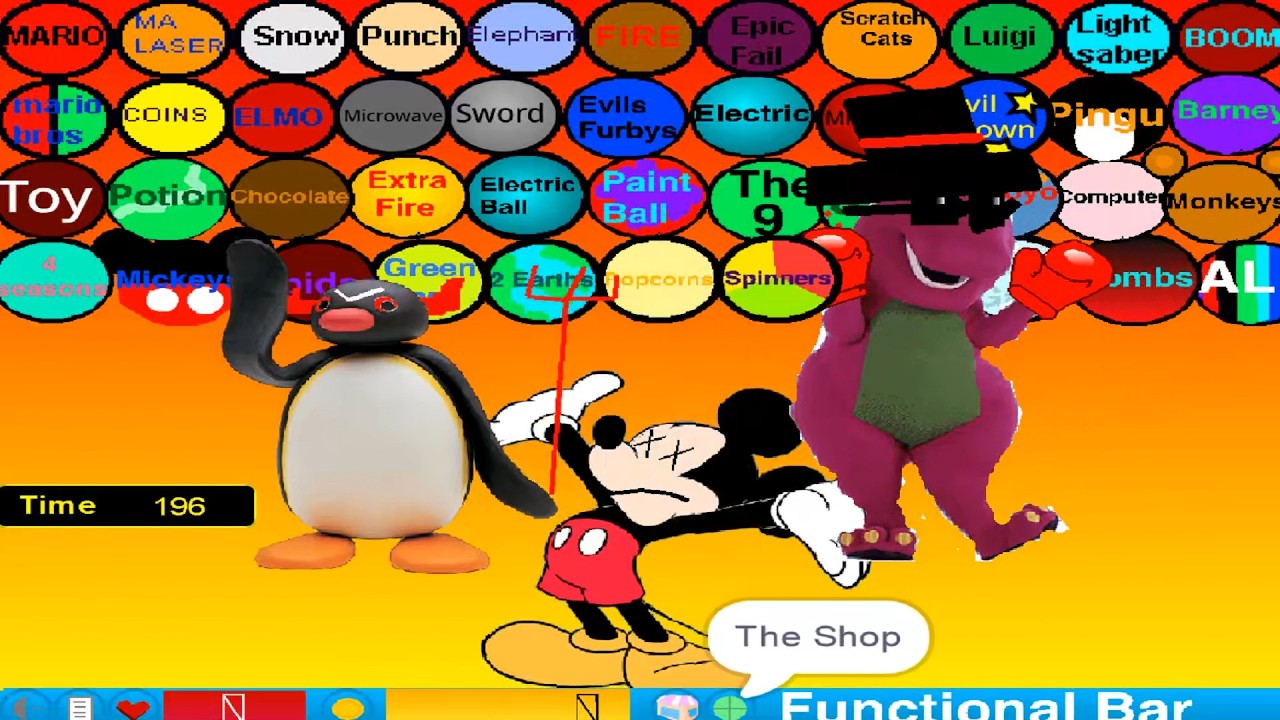 Игра Beat up Mickey Mouse (обновлено YohanElie1) SCRATCH ONLINE SHREK MARIO PAC MAN PACMAN ETC BR...