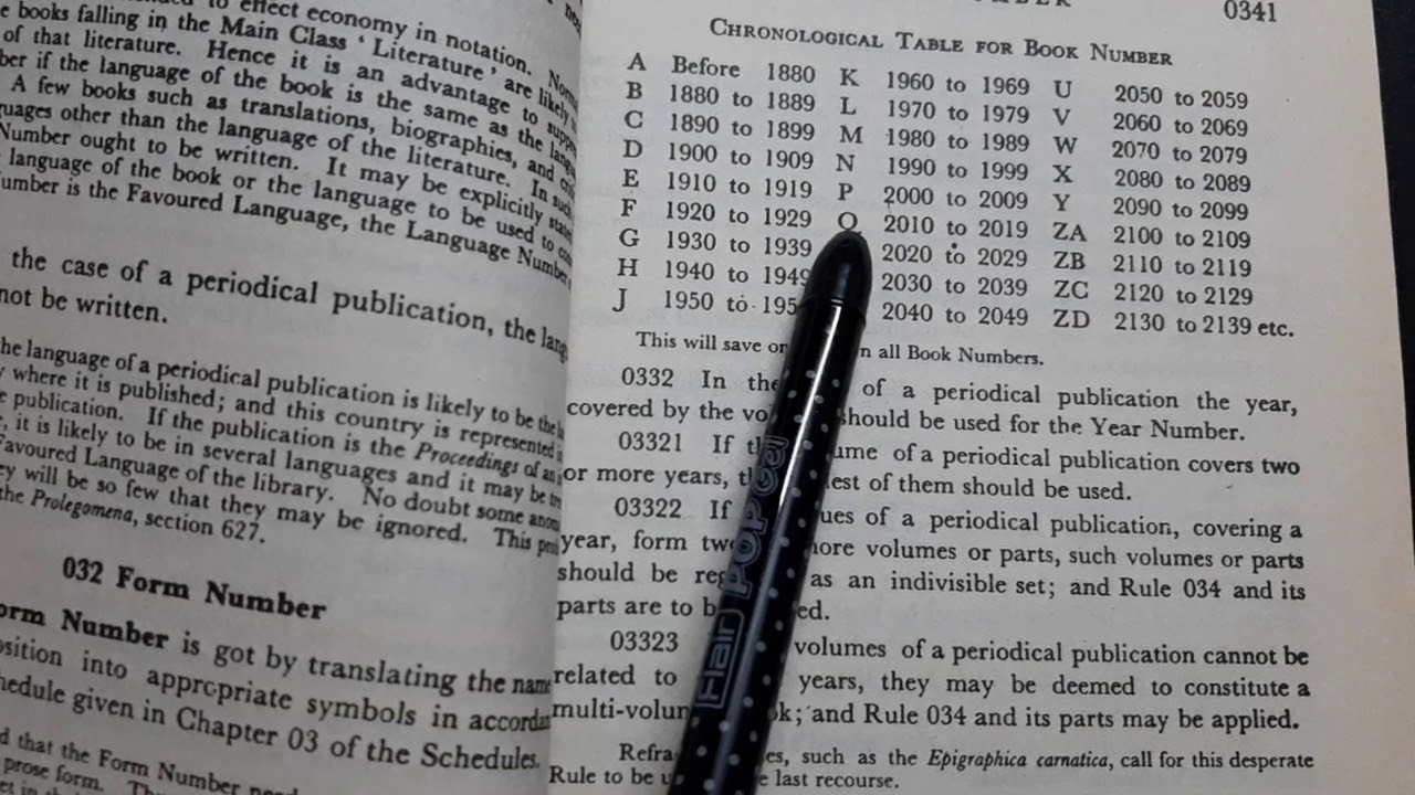 Colon Classification Book Introduction.