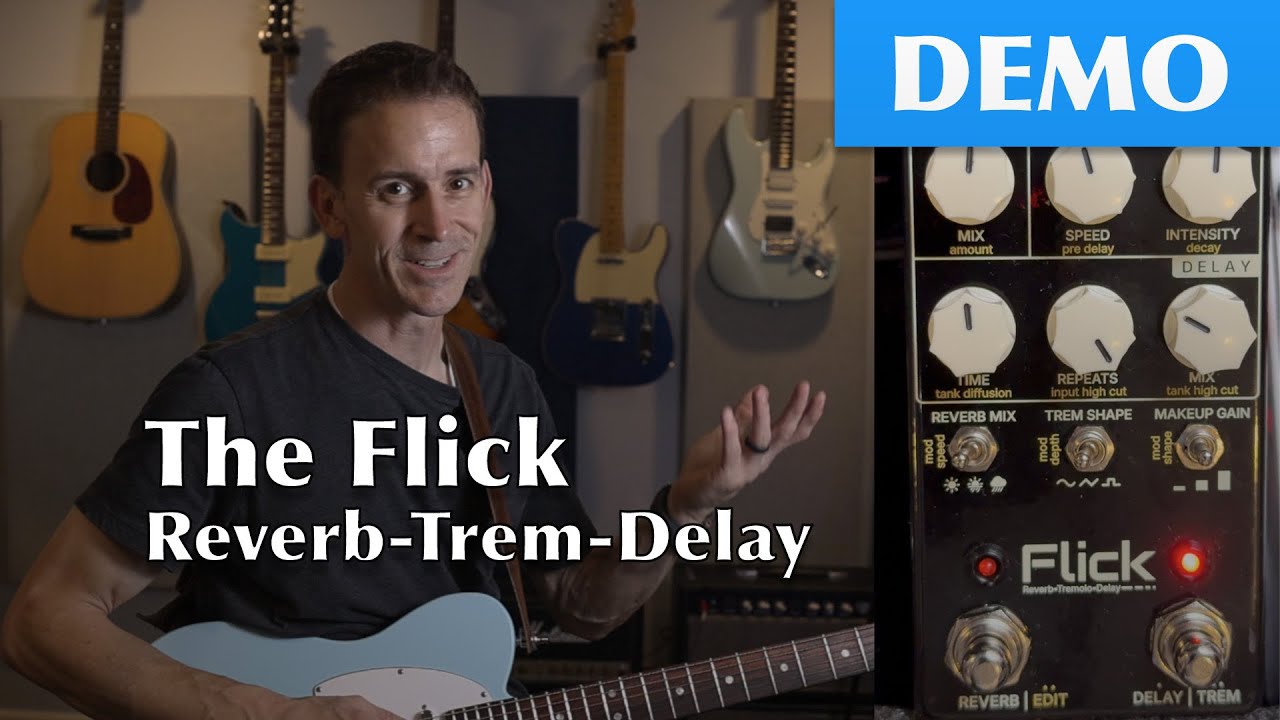 The Flick: A Reverb/Trem/Delay Pedal You Can Build Yourself