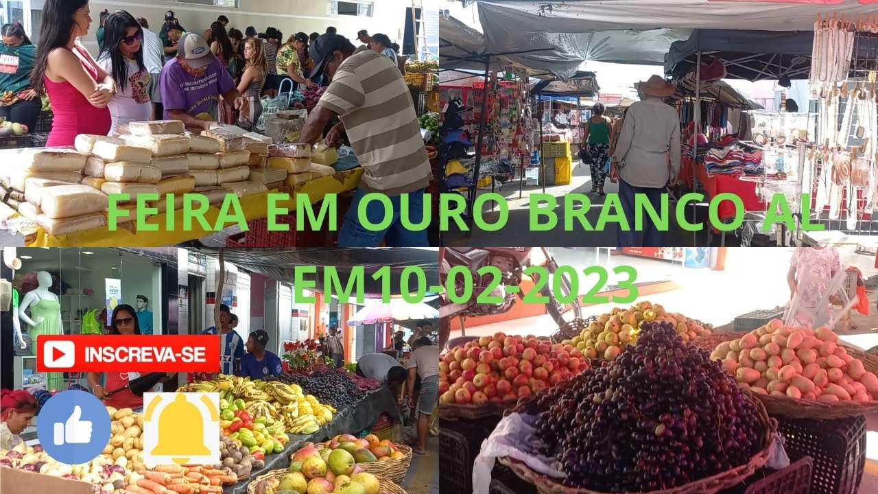 FEIRA DE OURO BRANCO ALAGOAS EM 10-02-2023