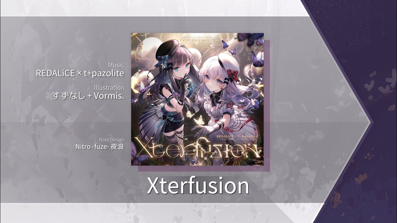 {Arcaea} Xterfusion (Eternal 10+) Chart View | Memory Archive