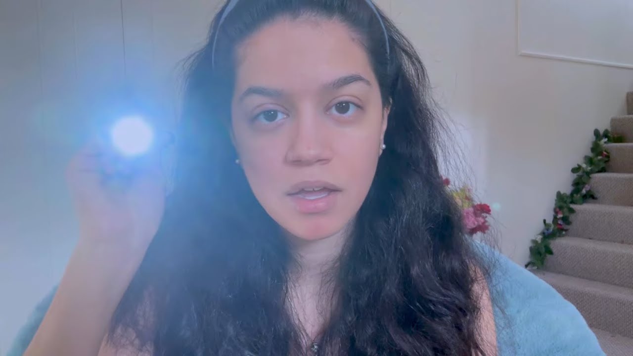 asmr • gentle, soft school nurse takes care of your fever + head wound 🤕