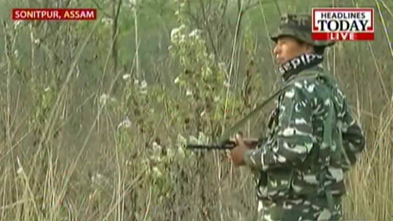 Jawans conduct area domination exercises in Assam