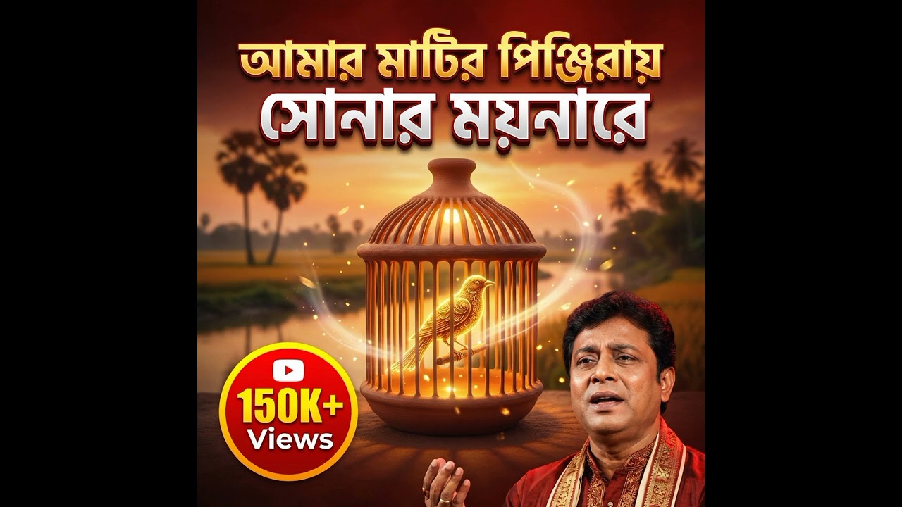 আমার মাটির পিঞ্জিরায় সোনার ময়নারে | Amar Matir Pinjiray Sonar Moynare