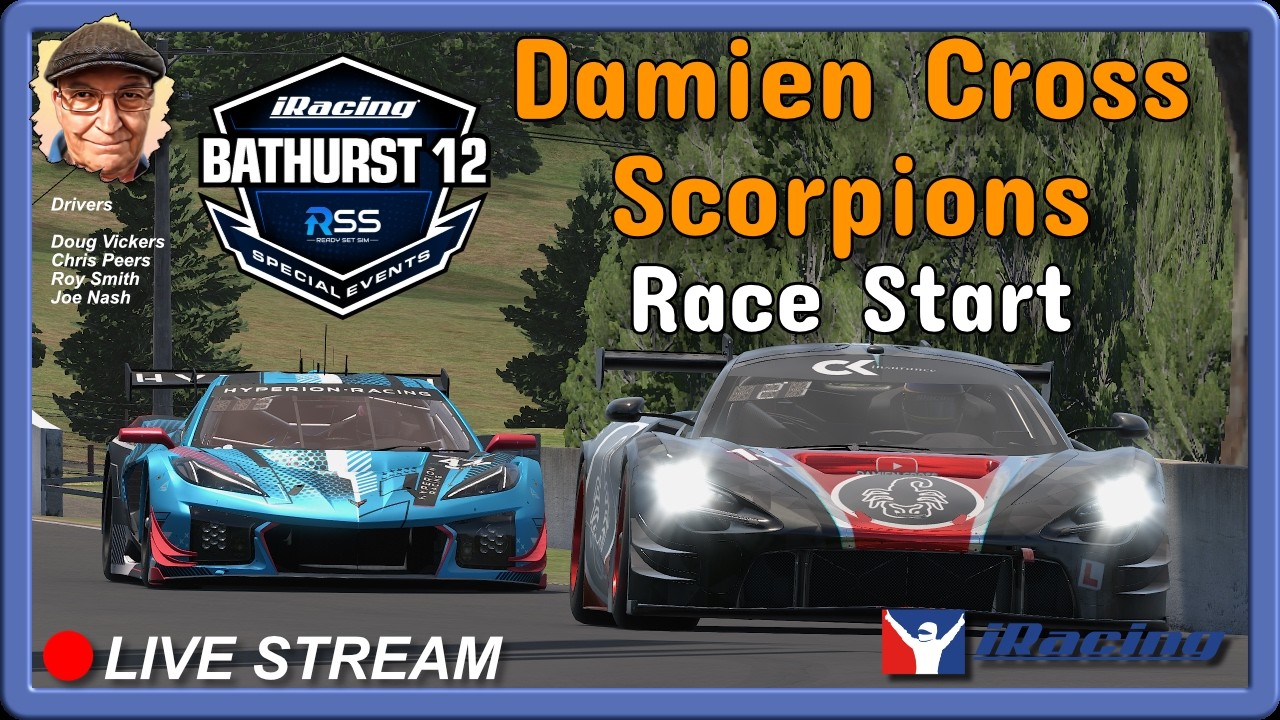 Bathurst 12 | GT3's around Bathurst for 12 Hours | We must be crazy! | iRacing