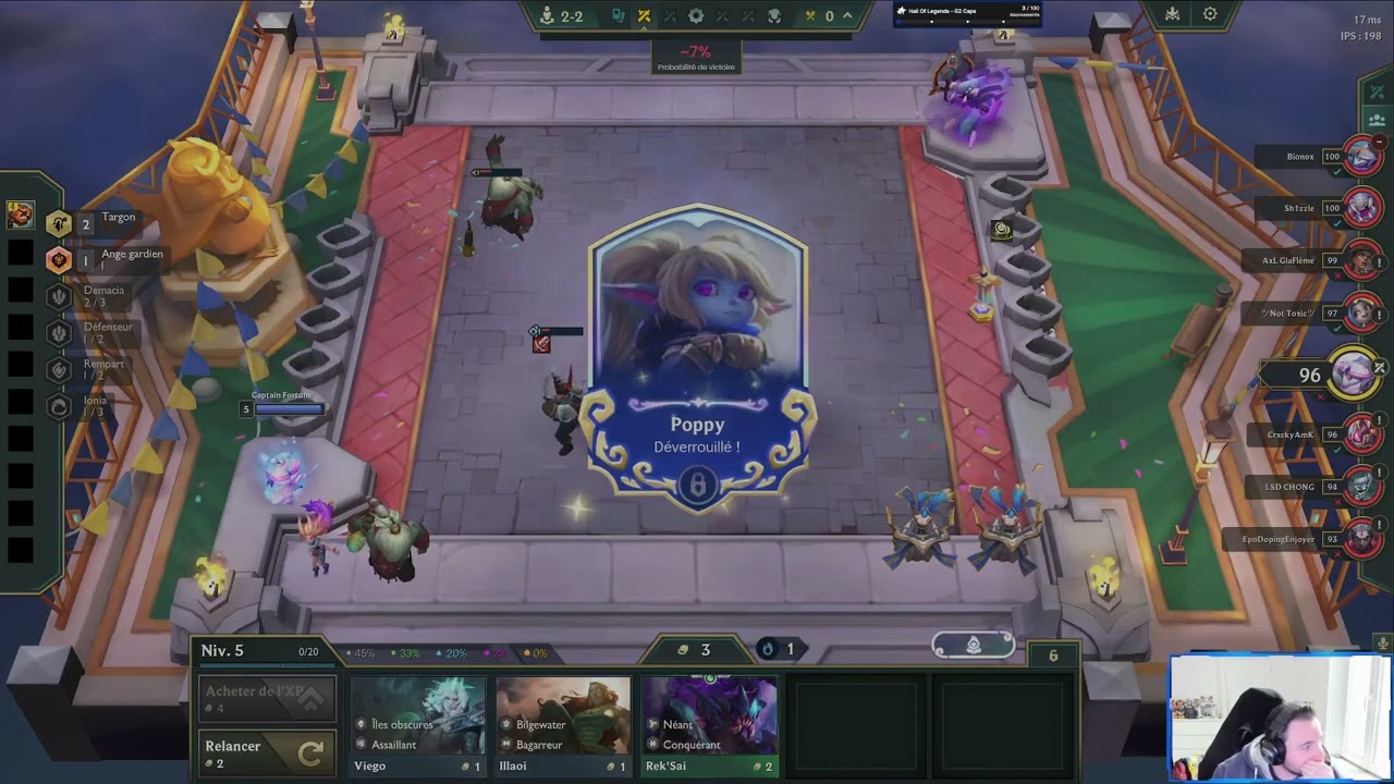 Le duo chevalier plumé de retour en TFT RANKED classic feat Bionox