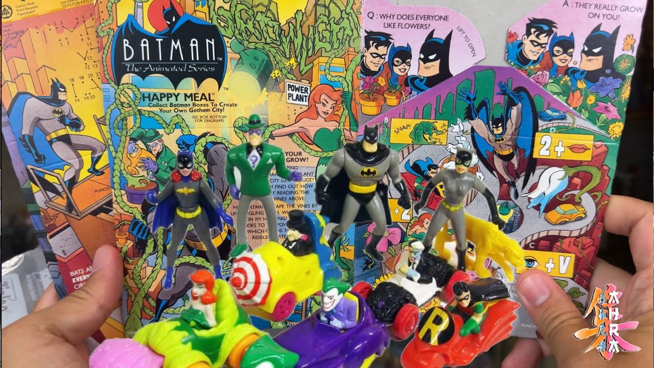 SORPRESE HAPPY MEAL MCDONALD'S BATMAN THE ANIMATED SERIES 1992