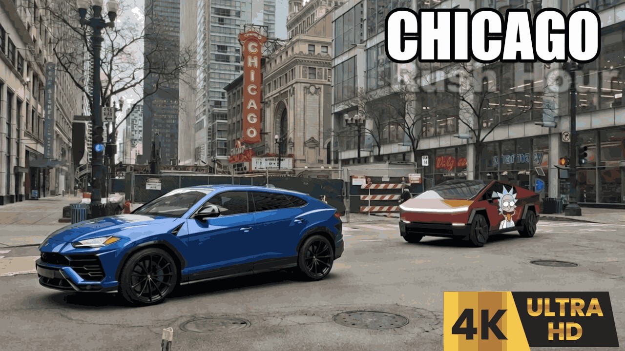 Chicago Morning Walking Tour on Friday | City & Feet Sounds ASMR February, 20, 2026